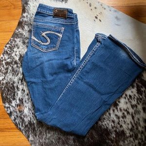 Silver Bootcut Jeans
